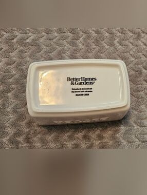 Better Homes And Gardens Ceramic Butter Dish